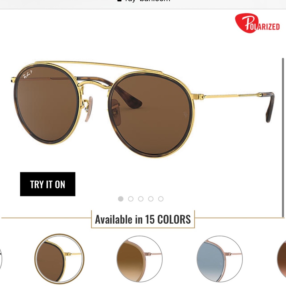 Ray Ban ROUND DOUBLE BRIDGE
